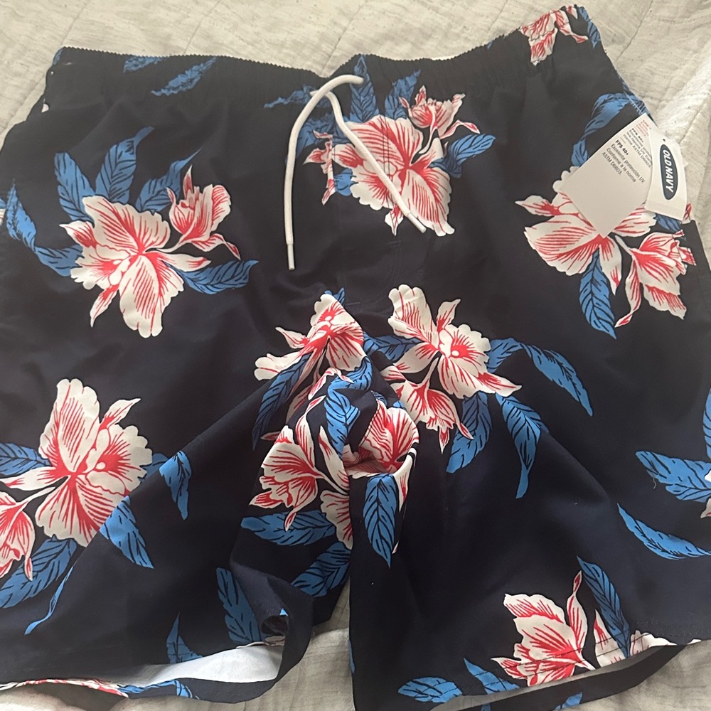 Old Navy Navy Swim trunks